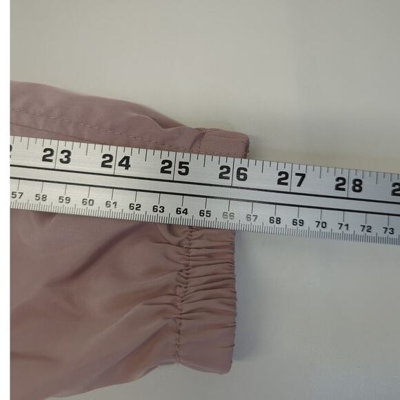 Cavalini Original Pink Hooded Rain Jacket Large - Picture 12 of 13